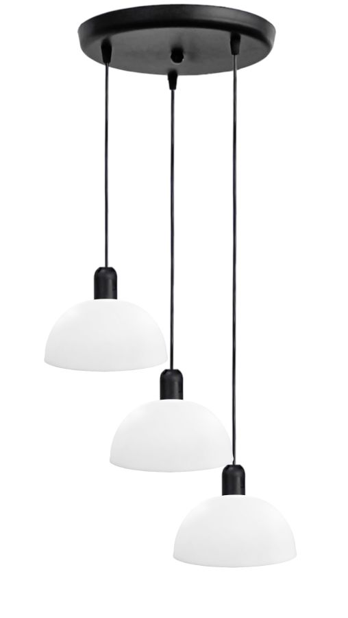 SFERA/15 PENDEL 3/L BLACK-WHITE ΚΡΕΜΑΣΤΟ Heronia 35-0091