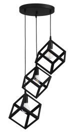 KYVOS NEW 3/L PENDEL BLACK PLASTIC Heronia 35-0104