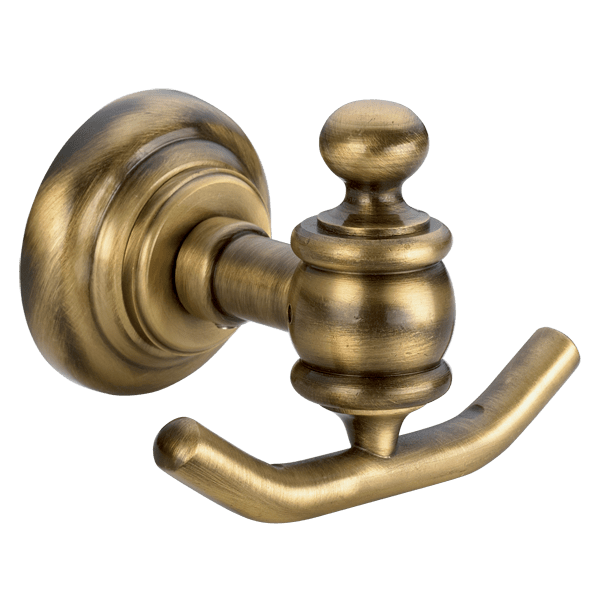 Διπλό Άγκιστρο Επίτοιχο Ρετρό Οξυντέ Verdi Retro 0360266 