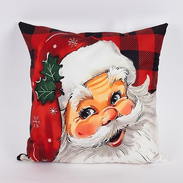 ΜΑΞΙΛΑΡΙ, ΚΟΚΚΙΝΟ ΚΑΡΟ, ΜΕ ΑΓΙΟ ΒΑΣΙΛΗ, 45x45cm Eurolamp 600-46390