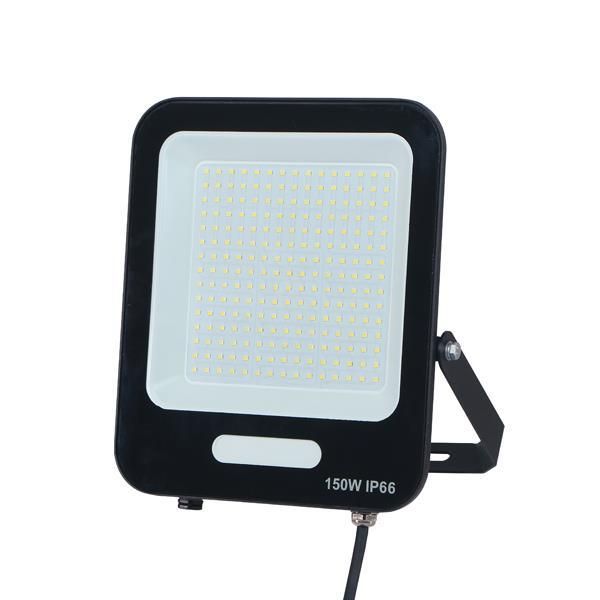 ΠΡΟΒΟΛΕΑΣ LED SMD 150W ΜΑΥΡΟΣ IP66 6500K PLUS Eurolamp 147-69018