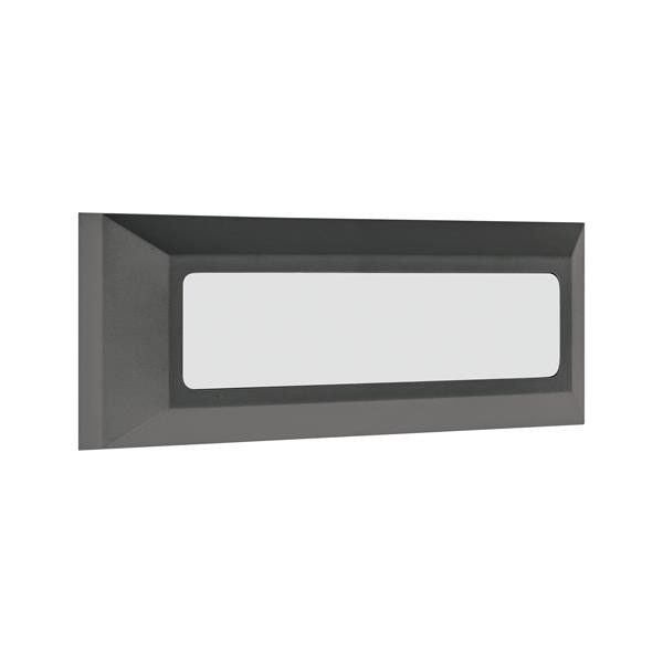 ΦΩΤΙΣΤΙΚΟ ΤΟΙΧΟΥ SLIM LED 4W IP65 230V 3CCT 230X80mm  PRO ΓΡΑΦΙΤΗΣ ARTE ILLUMINA Eurolamp 145-52073