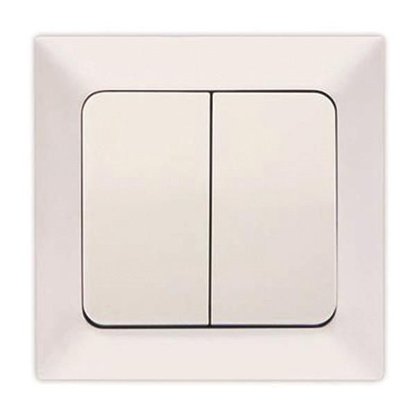 ΔΙΑΚΟΠΤΗΣ A/R-K/R ΛΕΥΚΟΣ Eurolamp 152-12004