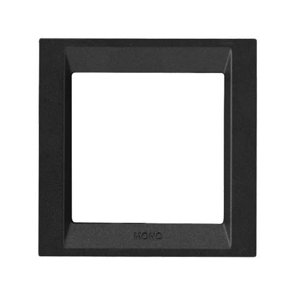 ΠΛΑΙΣΙΟ 2 ΘΕΣΕΩΝ ΑΝΟΙΧΤΟ ΜΑΥΡΟ LEON Eurolamp 152-20710