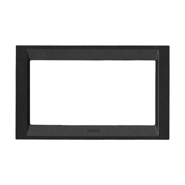 ΠΛΑΙΣΙΟ 4 ΘΕΣΕΩΝ ΑΝΟΙΧΤΟ ΜΑΥΡΟ LEON Eurolamp 152-20712