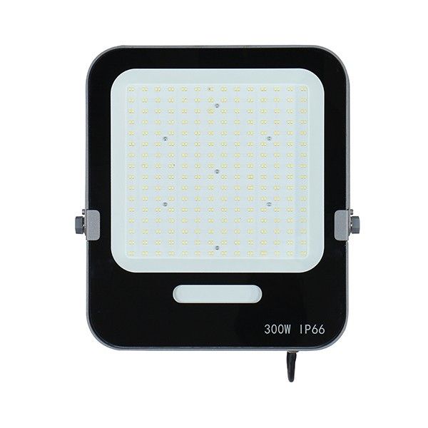 ΠΡΟΒΟΛΕΑΣ LED SMD 300W ΜΑΥΡΟΣ IP66 4000K PLUS Eurolamp 147-69024