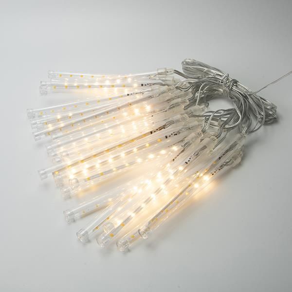XMAS ΛΑΜΠΑΚΙ SNOWDROP 400 LED 7V ΜΕΤΑΣΧΗΜΑΤΙΣΤΗ ΣΤΑΘΕΡΟ ΔΙΑΦΑΝΟ PVC ΚΑΛΩΔΙΟ 50 ΣΩΛΗΝΕΣ H19cm ΜΕ ΘΕΡΜΟ ΛΕΥΚΟ LED ΑΝΑ 20cm ΠΑΡΟΧΗ 5m IP44 Eurolamp 600-02310