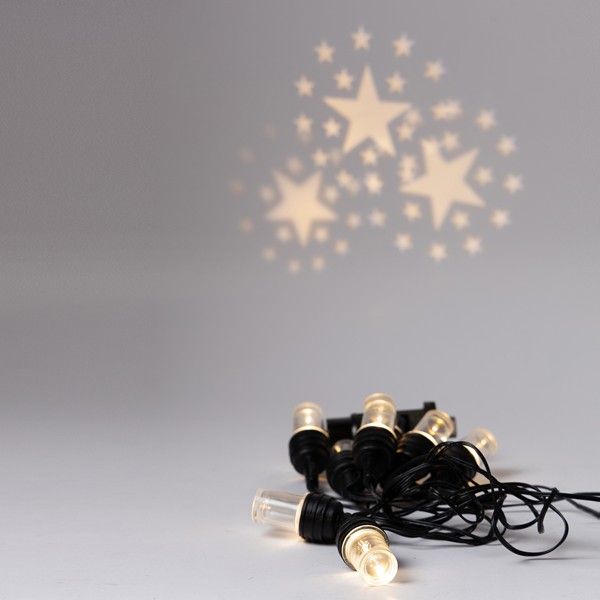 ΓΙΡΛΑΝΤΑ ΠΡΟΤΖΕΚΤΟΡΑΣ 8 LED ME ΣΧΕΔΙΟ ΑΣΤΕΡΙΑ, 5V ΜΕΤΑΣΧΗΜΑΤΙΣΤΗ, ΣΤΑΘΕΡΟ, ΜΑΥΡΟ ΚΑΛΩΔΙΟ, ΘΕΡΜΟ ΛΕΥΚΟ LED, ΑΝΑ 50cm, ΠΡΟΕΚΤΑΣΗ ΠΑΡΟΧΗΣ 5m, IP44 Eurolamp 600-03602