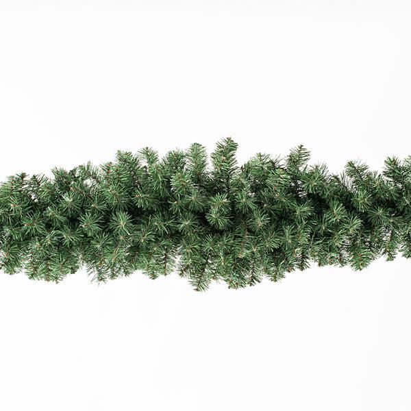 ΓΙΡΛΑΝΤΑ ΜΕ ΚΛΑΔΙΑ ΤΟΞΟ 300x40cm, 460 TIPS (ΠΑΧΟΣ ΤΩΝ TIPS 8cm), ΠΡΑΣΙΝΟ ΧΡΩΜΑ Eurolamp 600-30341