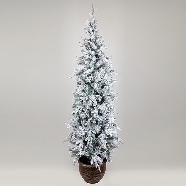 ΔΕΝΤΡΟ ΕΛΑΤΟ ΧΙΟΝΙΣΜΕΝΟ, ΣΤΟΚΧΟΛΜΗ, ΜΕ ΓΛΑΣΤΡΑΚΙ, 210cm Eurolamp 600-30648