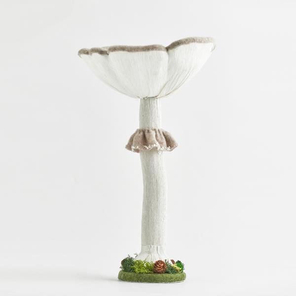 ΜΑΝΙΤΑΡΙ, ΑΝΟΙΧΤΟ ΚΑΦΕ, ΜΕ ΛΕΥΚΟ ΚΟΡΜΟ, 26x26x40cm Eurolamp 600-44068