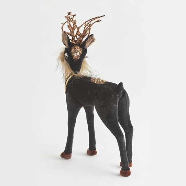 ΒΕΛΟΥΔΙΝΟΣ ΤΑΡΑΝΔΟΣ, ΜΑΥΡΟΣ, 19x8x39cm Eurolamp 600-44476