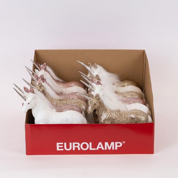 DISPLAY BOX, ΜΟΝΟΚΕΡΟΙ, ΛΕΥΚΟΣ, ΣΑΜΠΑΝΙ, ΡΟΖ, 15cm, 12PCS Eurolamp 600-46418