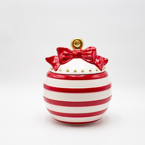ΜΠΙΣΚΟΤΙΕΡΑ ΧΡΙΣΤΟΥΓΕΝΝΙΑΤΙΚΗ ΜΠΑΛΑ CANDY 20x23.5cm Eurolamp 600-47025
