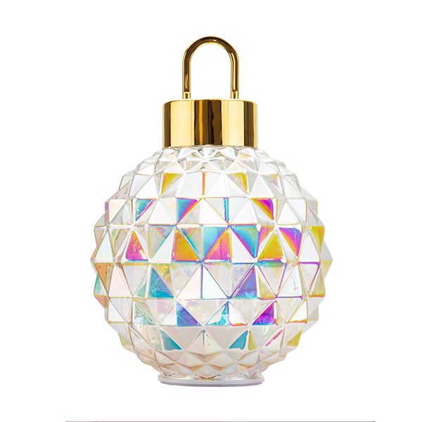 ΜΠΑΛΑ ΓΥΑΛΙΝΗ ΦΩΤΙΖΟΜΕΝΗ, ΙΡΙΔΙΖΟΥΣΑ, 22x32cm Eurolamp 600-48330