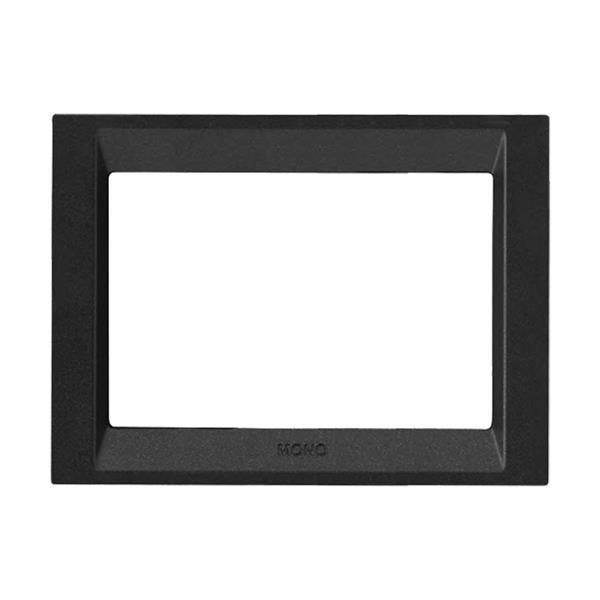 ΠΛΑΙΣΙΟ 3 ΘΕΣΕΩΝ ΑΝΟΙΧΤΟ ΜΑΥΡΟ LEON Eurolamp 152-20711