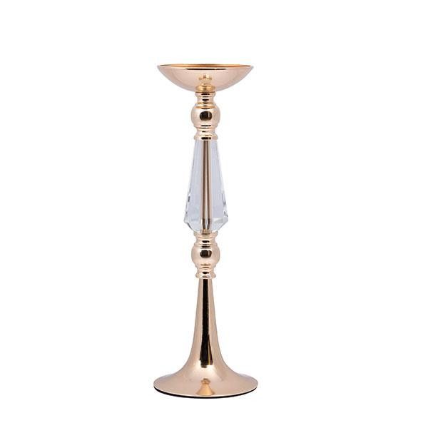 ΚΗΡΟΠΗΓΙΟ ΜΕΤΑΛΛΙΚΟ - ΓΥΑΛΙΝΟ ΧΡΥΣΟ 15x51cm Eurolamp 819-01016