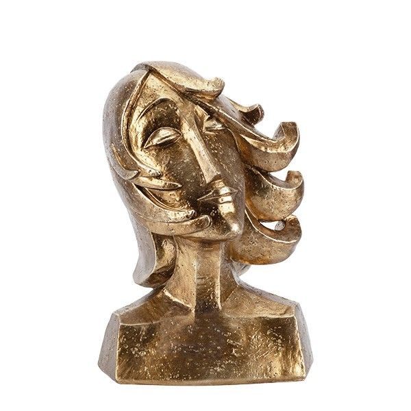 ΦΙΓΟΥΡΑ ΓΥΝΑΙΚΑ ΠΟΛΥΡΕΖΙΝ ΧΡΥΣΗ 19x14x26.8cm Eurolamp 819-01606