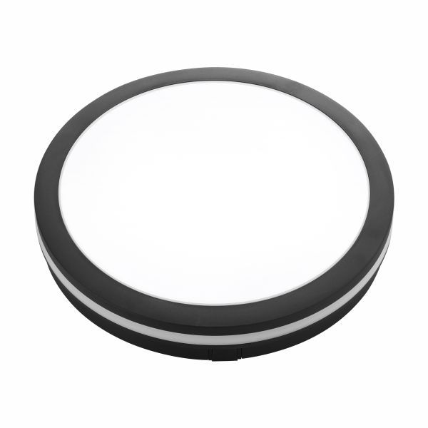 ΠΛΑΦΟΝΙΕΡΑ ΟΡΟΦΗΣ LED 36W CCT ΜΑΥΡΗ ΣΤΡΟΓΓΥΛΗ ΣΤΕΓΑΝΗ Spotlight 4028