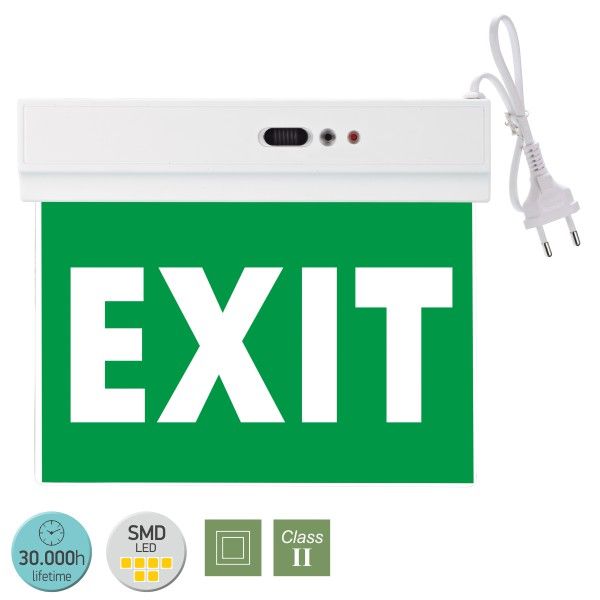 ΦΩΤΙΣΤΙΚΟ EXIT LED 3W 6000K Spotlight 5635