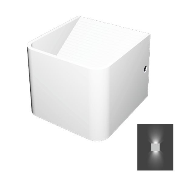 ΑΠΛΙΚΑ ΤΟΙΧΟΥ LED 5W 4000K Spotlight 5929