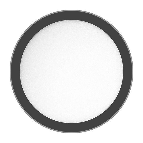 ΧΩΝΕΥΤΟ ΛΕΠΤΟ LED ΟΡΟΦΗΣ 18W CCT ΜΑΥΡΟ Spotlight 6011