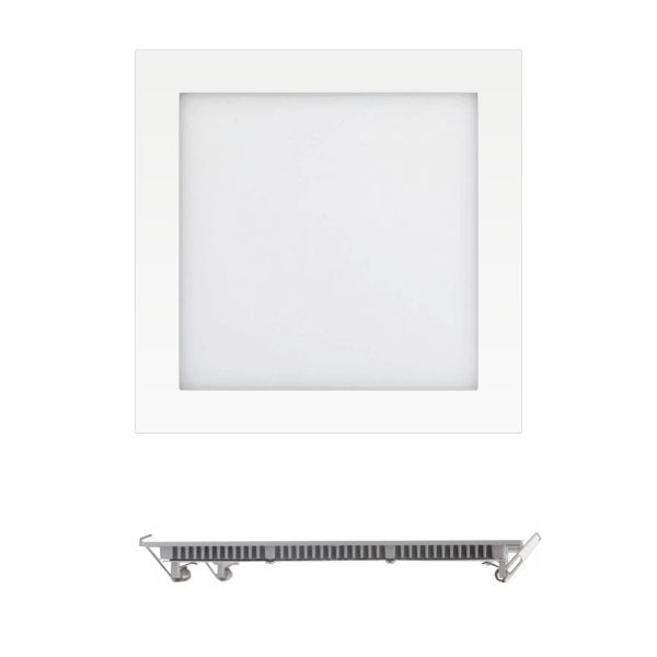 ΧΩΝΕΥΤΟ ΛΕΠΤΟ LED ΟΡΟΦΗΣ 24W CCT Spotlight 6029