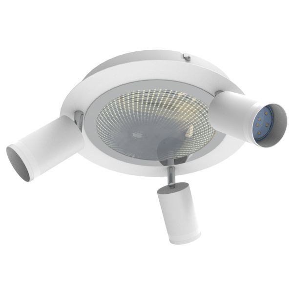 ΠΛΑΦΟΝΙΕΡΑ 7W 3000K+GU10 ΛΕΥΚΟ Spotlight 6998