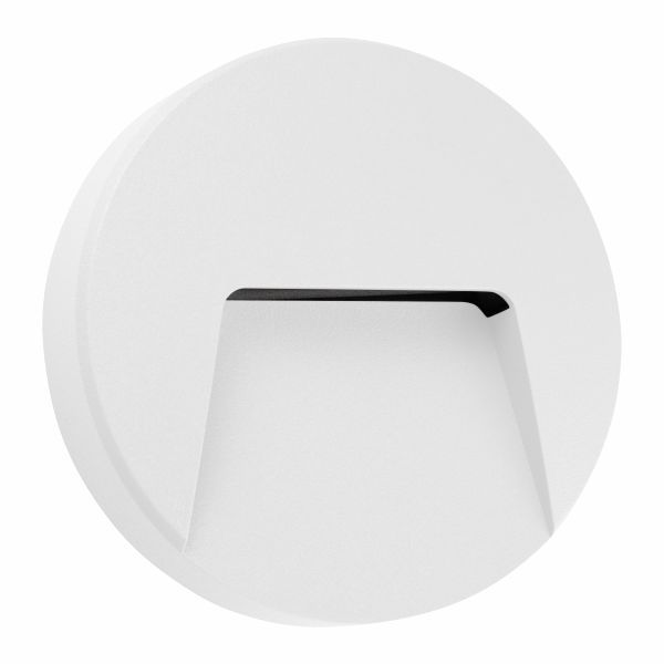 ΑΠΛΙΚΑ LED ΕΞΩΤΕΡΙΚΟΥ ΧΩΡΟΥ 3W CCT ΛΕΥΚΗ ΣΤΡΟΓΓΥΛΗ Spotlight 7822