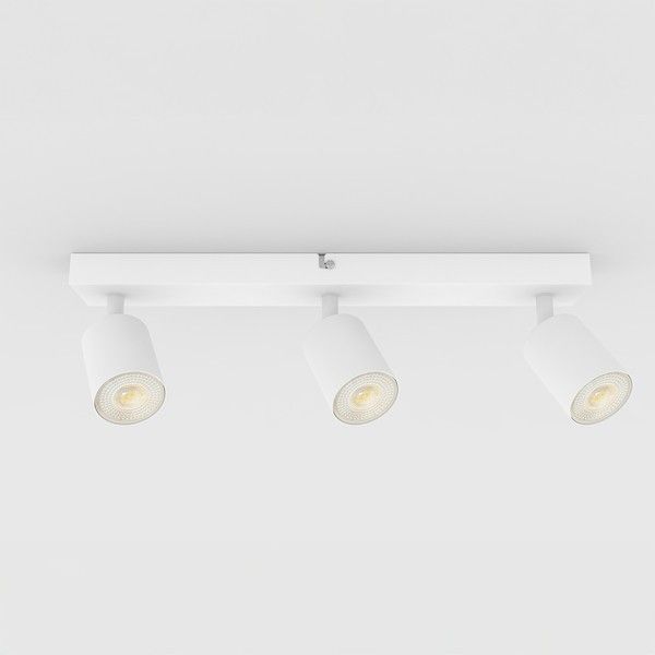 ΣΠΟΤ ΟΡΟΦΗΣ ΤΡΙΠΛΟ GU10 Max5w Φ320x55x105mm S1962 ΛΕΥΚΟ ARTE ILLUMINA BRAVA Eurolamp 144-60014