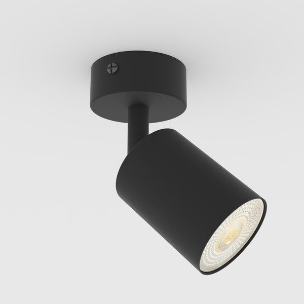 ΣΠΟΤ ΟΡΟΦΗΣ ΜΟΝΟ GU10 Max5w Φ60x105mm S1962 ΜΑΥΡΟ ARTE ILLUMINA BRAVA Eurolamp 144-60009