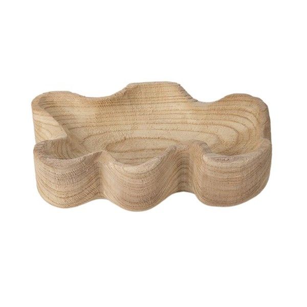 ΔΙΑΚΟΣΜΗΤΙΚΗ ΠΙΑΤΕΛΑ ΞΥΛΙΝΗ ΦΥΣΙΚΟ 33x24x9cm Eurolamp 819-01704