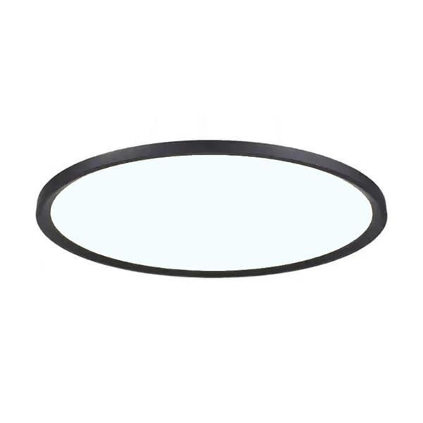 ΦΩΤΙΣΤΙΚΟ ΟΡΟΦΗΣ LED SLIM 36W 3CCT Φ40 ΜΑΥΡΟ PLUS Eurolamp 145-68572