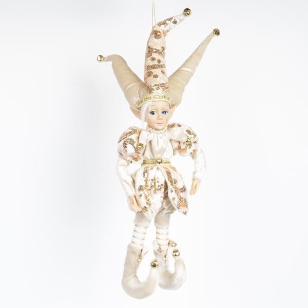 ΑΡΛΕΚΙΝΟΣ ΜΕ ΧΡΥΣΑ ΡΟΥΧΑ, 40.6cm Eurolamp 600-46480