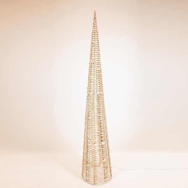 ΚΩΝΟΣ ΦΩΤΙΖΟΜΕΝΟΣ ΧΡΥΣΟΣ 180cm, 1800 LED, 31V ΜΕΤΑΣΧΗΜΑΤΙΣΤΗ, TIMER, ΑΣΗΜΙ ΧΑΛΚΙΝΟ ΚΑΛΩΔΙΟ, ΘΕΡΜΟ ΛΕΥΚΟ LED, ΠΡΟΕΚΤΑΣΗ ΠΑΡΟΧΗΣ 5m, IP44 Eurolamp 600-22478