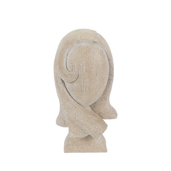 ΦΙΓΟΥΡΑ ΓΥΝΑΙΚΑ ΠΟΛΥΡΕΖΙΝ ΜΠΕΖ 14x12x26.8cm Eurolamp 819-01604