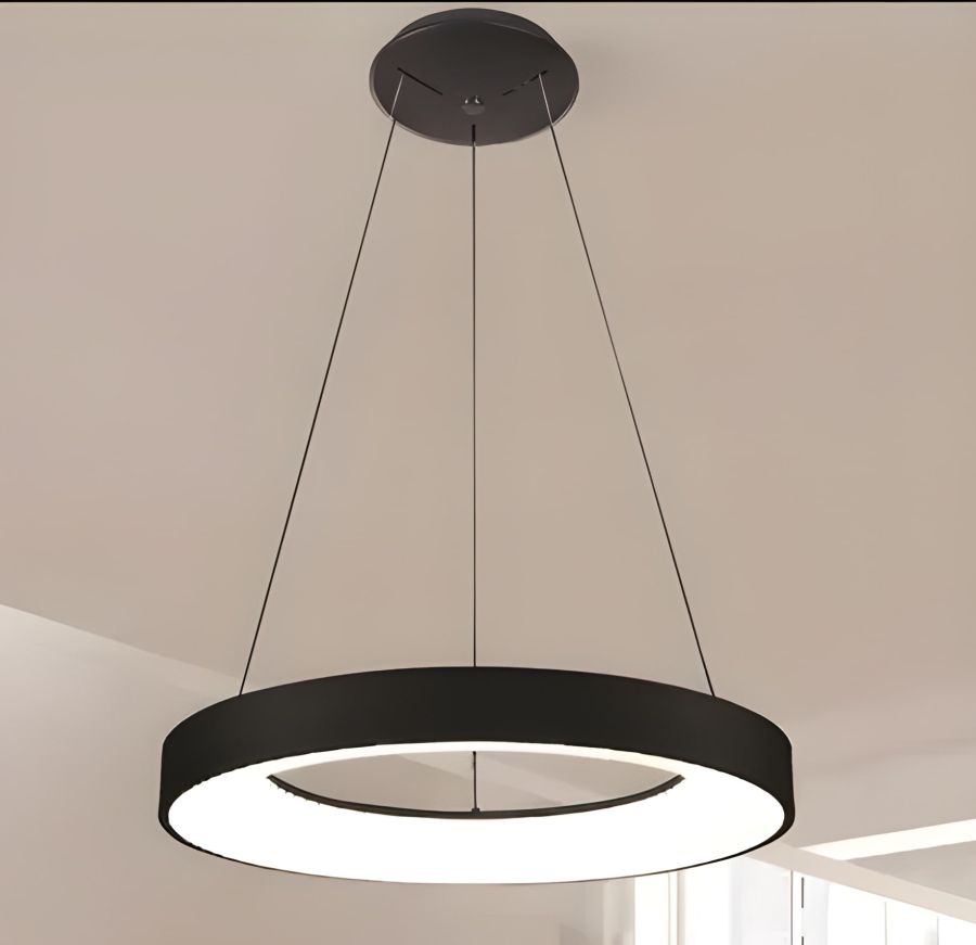SE LED 32 KAITO BLACK PENDANT 50x50x100cm 32W  3CCT WITH MEMORY IP20 2 YEARS WARRANTY A1 HOMELIGHTING 77-50983
