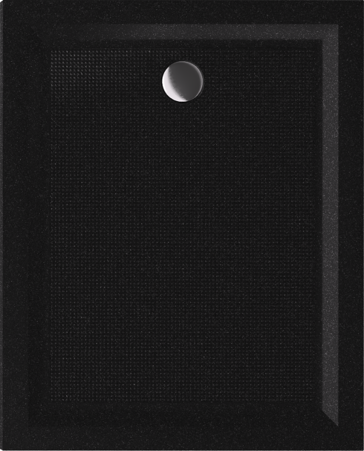 Sanitec A200 Ντουζιέρα Flat Classic 140×80 A200G-28-Anthracite