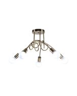 KQ 2627/5 QUIRKY ANTIQUE BRONZE CEILING LAMP Z3 HOMELIGHTING 77-8090