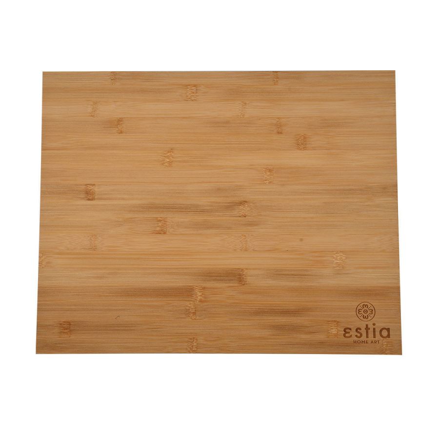Επιφάνεια Κοπής  Γωνιακή 48x38cm Estia Home Art Bamboo Essentials 01-14537