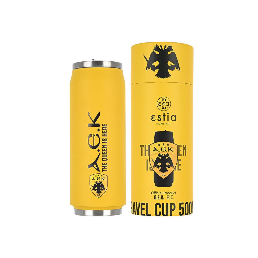 Θερμός 500ml Travel Cup AEK BC Edition Estia Home Art 00-13233