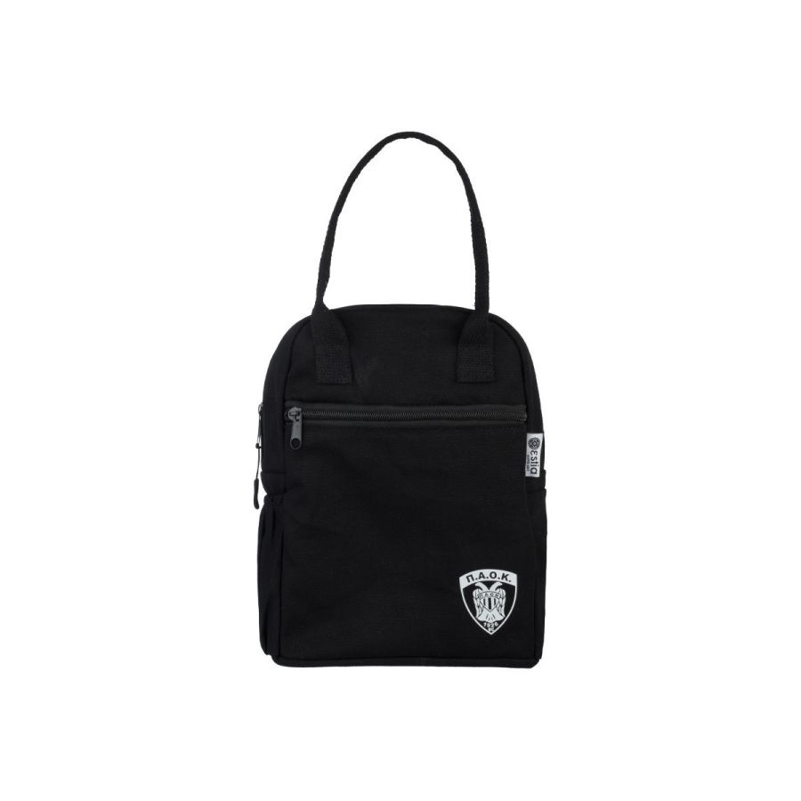 Τσάντα Φαγητού Ισοθερμική 20x12xH26cm 7lt Estia Home Art Save the Aegean Paok BC Edition 00-19303