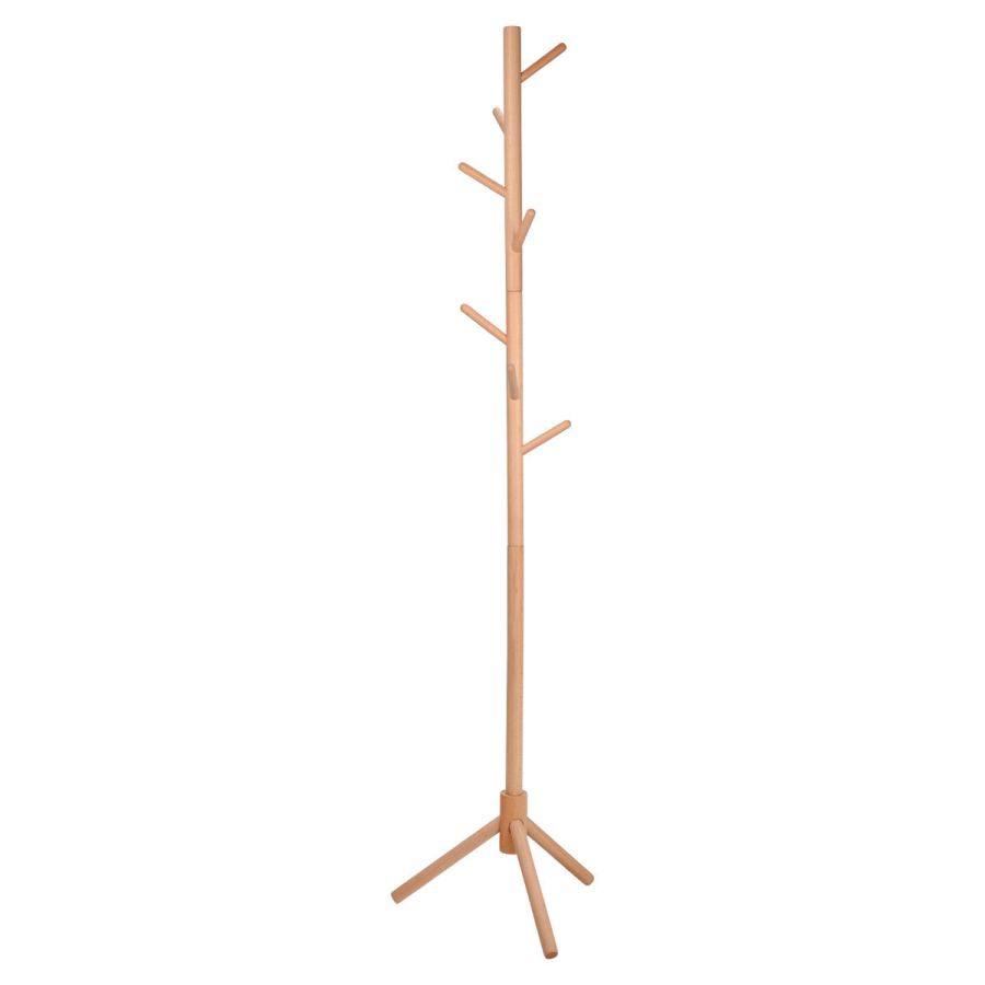 Καλόγερος Ρούχων 8 Θέσεων 42x175cm Ξύλινος Estia Home Art 03-24017