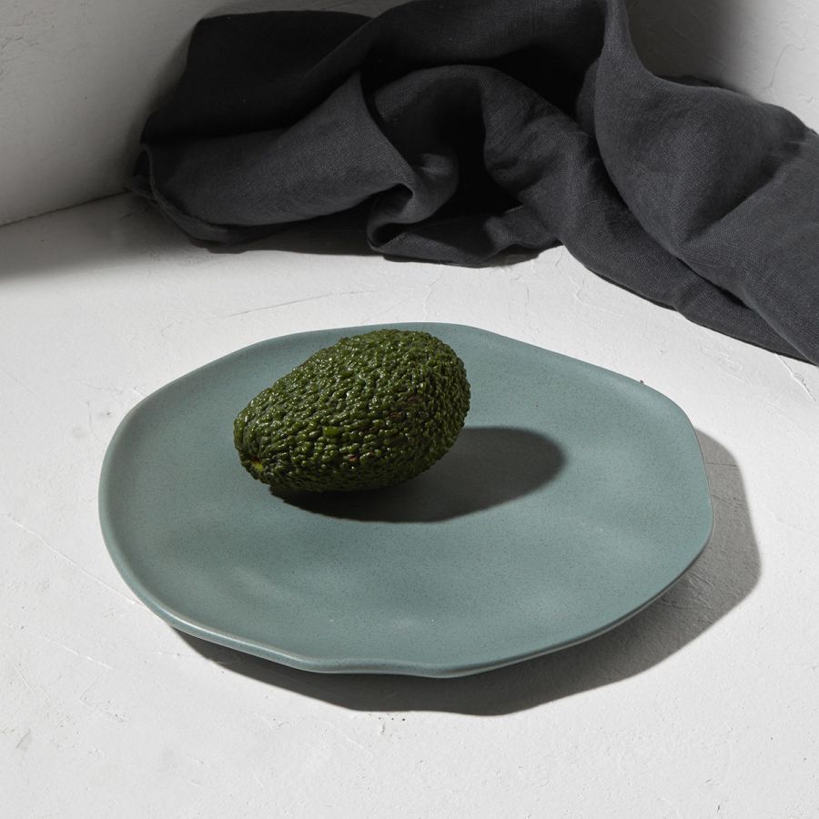Πιάτο Ρηχό 27cm Stoneware Estia Home Art Mare Teal 07-20507
