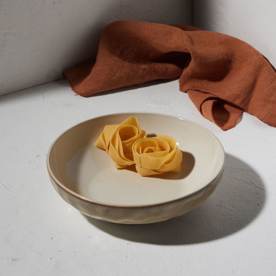 Σαλατιέρα Stoneware 26x8,6cm Estia Home Art Vignette Ivory 07-24345