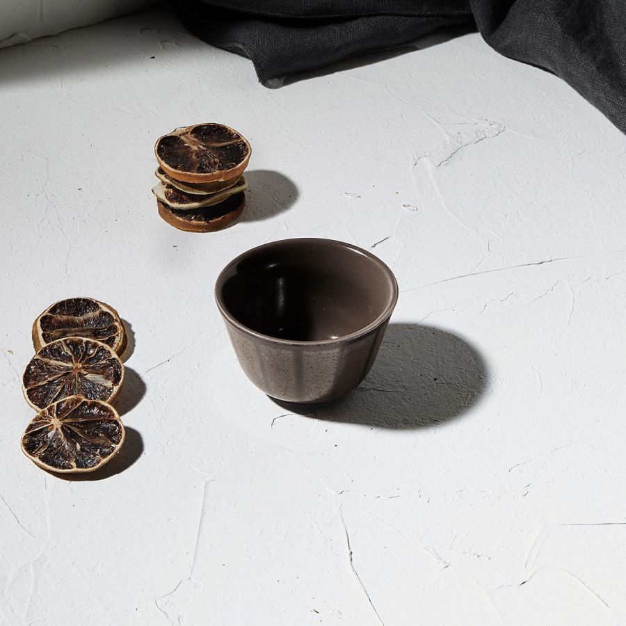 Μπωλ για Ντιπ Πορσελάνινο 9cm Ανθρακί Estia Home Art Nordic 07-15800