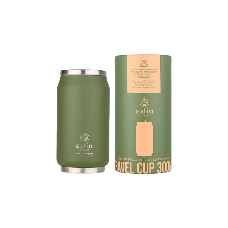 Θερμός 300ml Travel Cup Forest Spirit Estia Home Art  Save the Aegean 01-22877