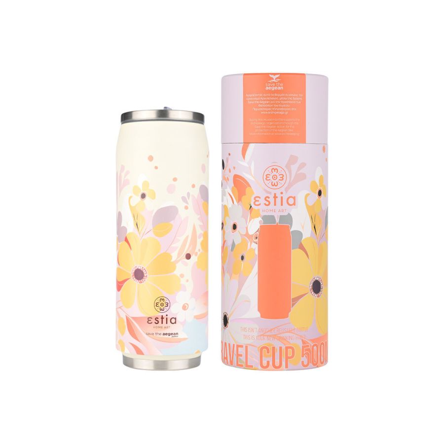 Θερμός 500ml Travel Cup Spring Sonata Save The Aegean Estia Home 01-22860