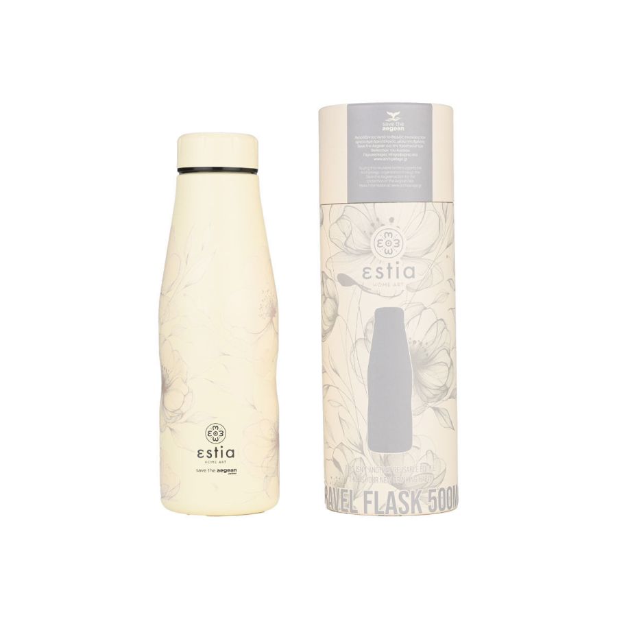 Θερμός 500ml Travel Flask Εstia Home Art Save The Aegean Terra Serenity 01-22198