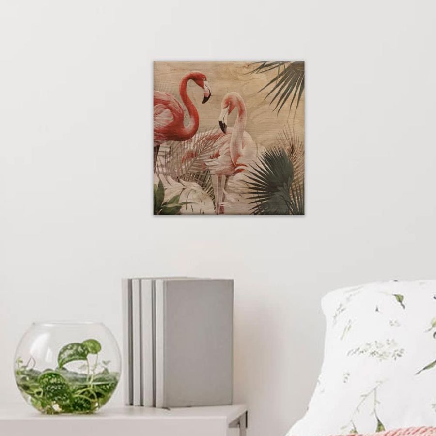 Tropical Flamingos πίνακας διακόσμησης M (21353) Ango 21353